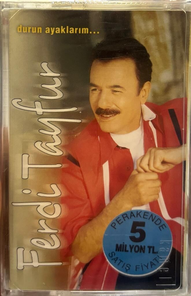 KASET Ferdi Tayfur – Durun Ayaklarım... 2003 BASKI KASET