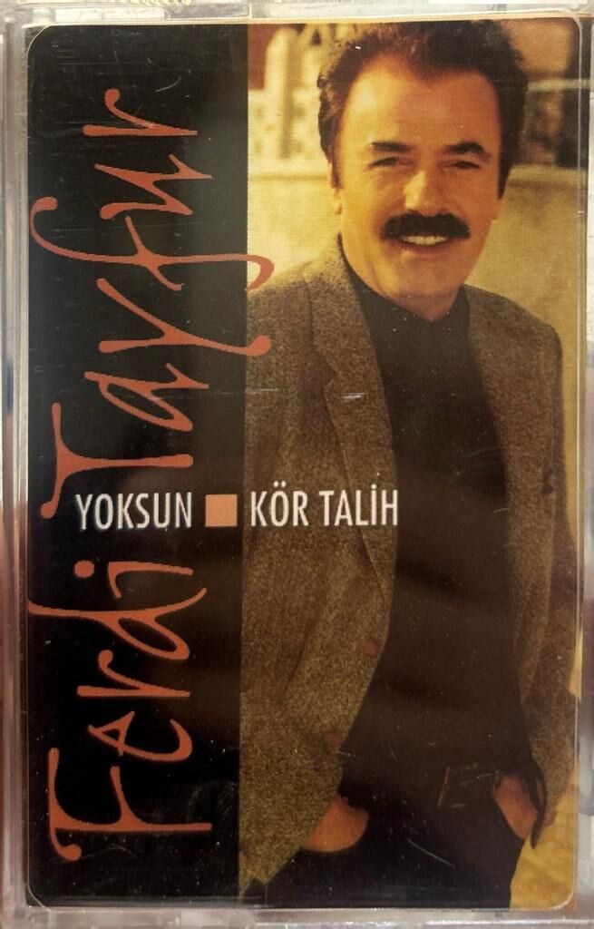 KASET Ferdi Tayfur – Yoksun / Kör Talih 1999 BASKI KASET