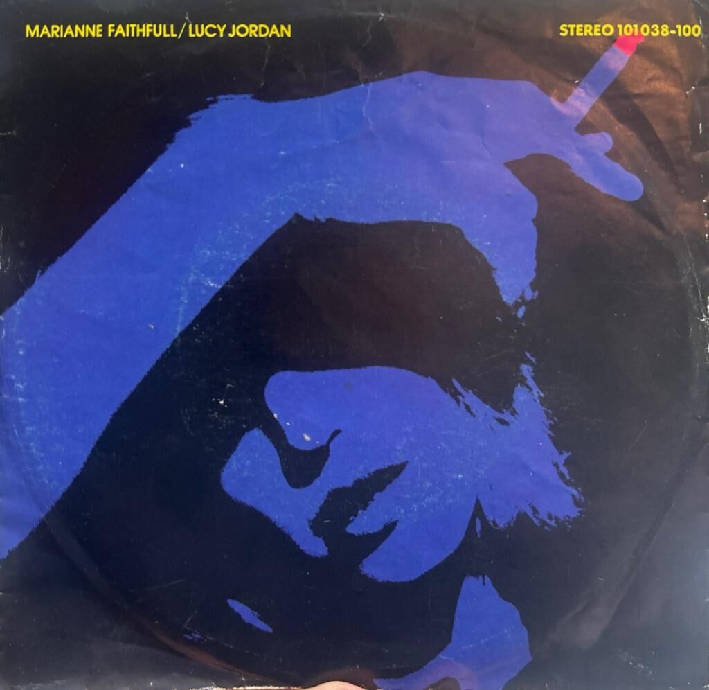 Marianne Faithfull – Lucy Jordan / Brain Drain 1979 BASKI 45LİK
