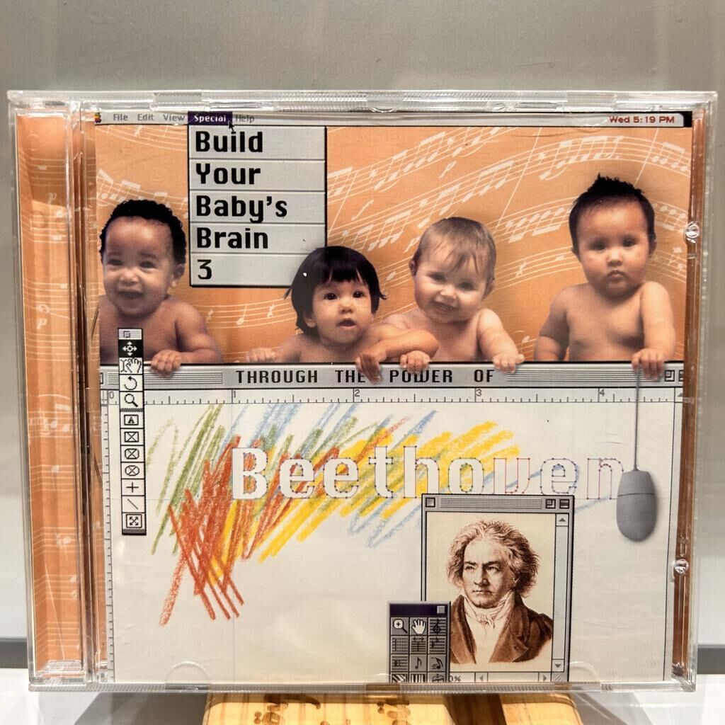 DİKKAT CD Build Your Baby's Brain- Through The Power Of Music BEETHOVEN CD