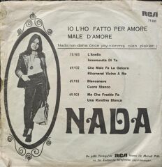 Nada – Il Cuore È Uno Zingaro / Insieme Mai 45'lik