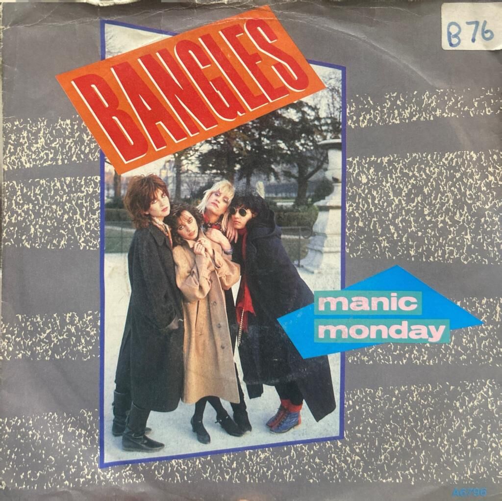 Bangles – Manic Monday / In A Different Light 1985 BASKI 45LİK