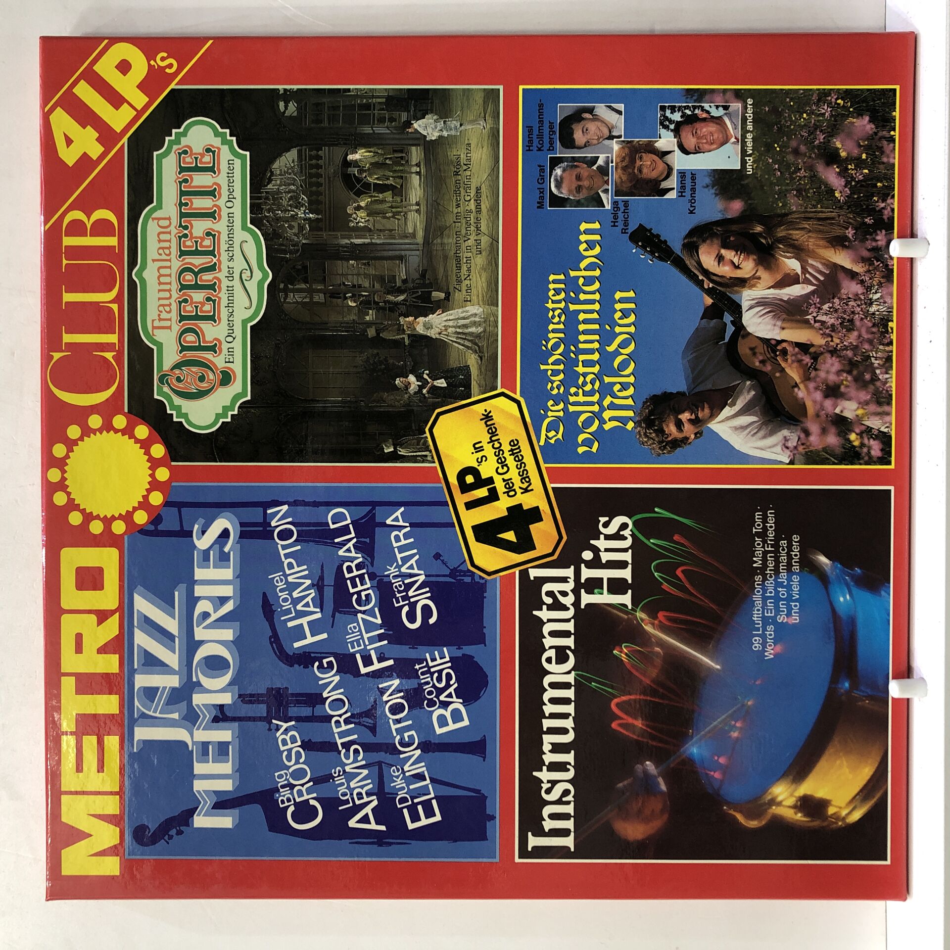 METRO CLUB BOX SET 4 LP