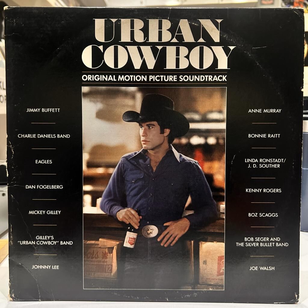 Urban Cowboy - JOHN TRAVOLTA Original Motion Picture Soundtrack 1980 BASKI LP