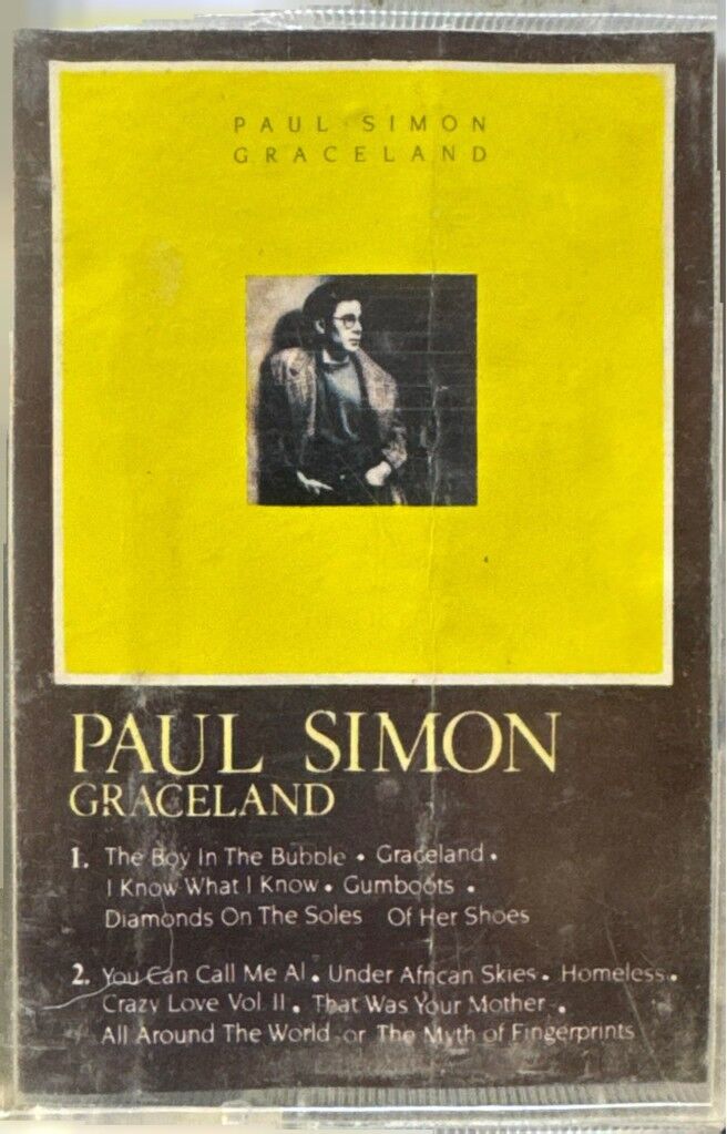 DİKKAT KASET !!! Paul Simon – Graceland Kaset