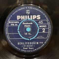 Emel Sayın ‎– Mavi Gökte Hep Sen / Bekliyeceğim 45LİK