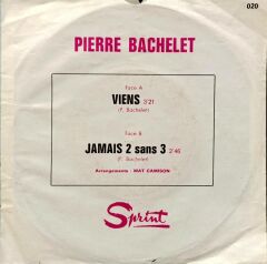 Pierre Bachelet – Viens 45'lik
