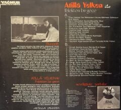 Atilla Yelken – Felekten Bir Gece 1980 BASKI LP