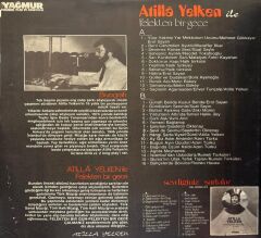 Atilla Yelken – Felekten Bir Gece 1980 BASKI LP