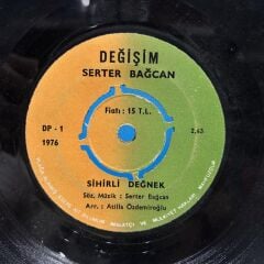Serter Bağcan – Sihirli Değnek / Mutsuz Adam 1976 BASKI 45LİK