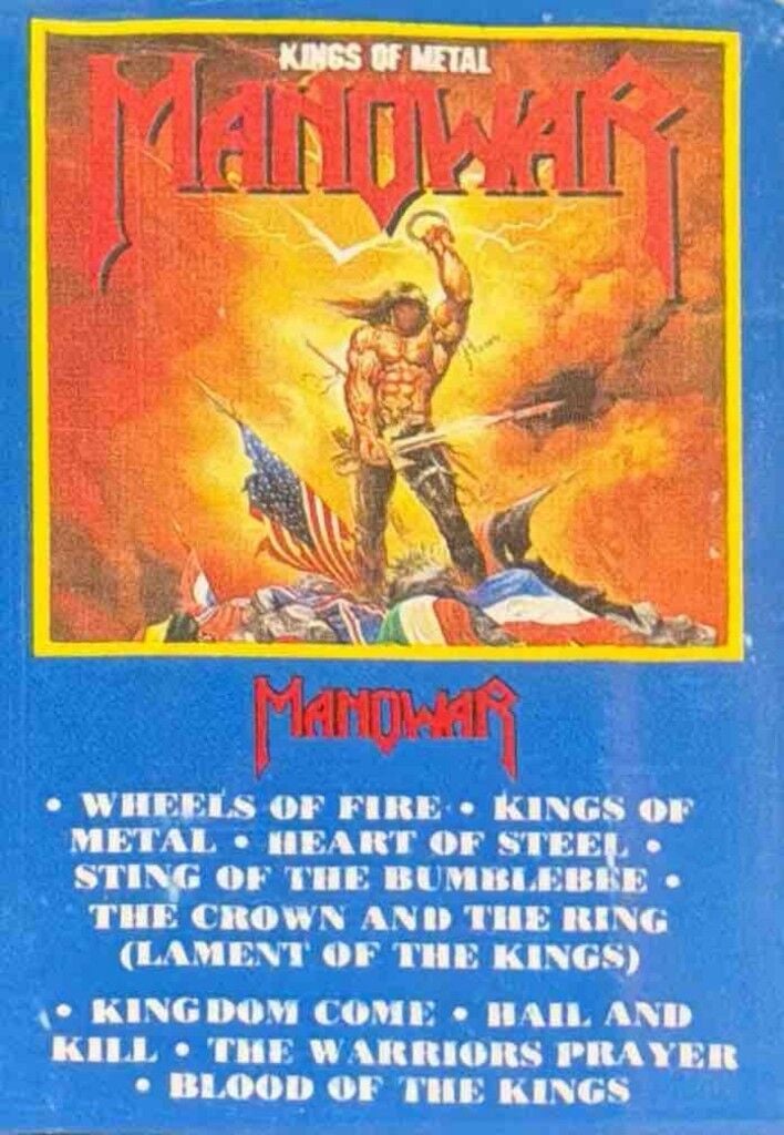 DİKKAT KASET !!! Manowar – Kings Of Metal Kaset