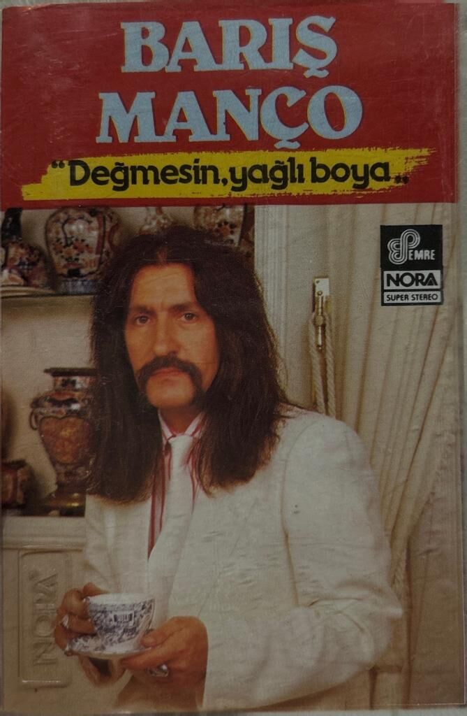 Barış Manço ‎– Değmesin… Yağlı Boya 1986 BASKI KASET