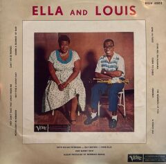 Ella Fitzgerald, Louis Armstrong ‎– Ella And Louis 1970LER BASKI LP