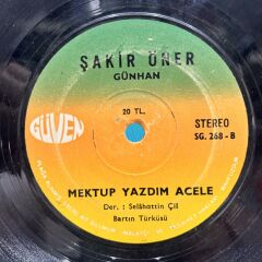 Şakir Öner Günhan – Denizin Dibinde Hatçem / Mektup Yazdım Acele 45LİK