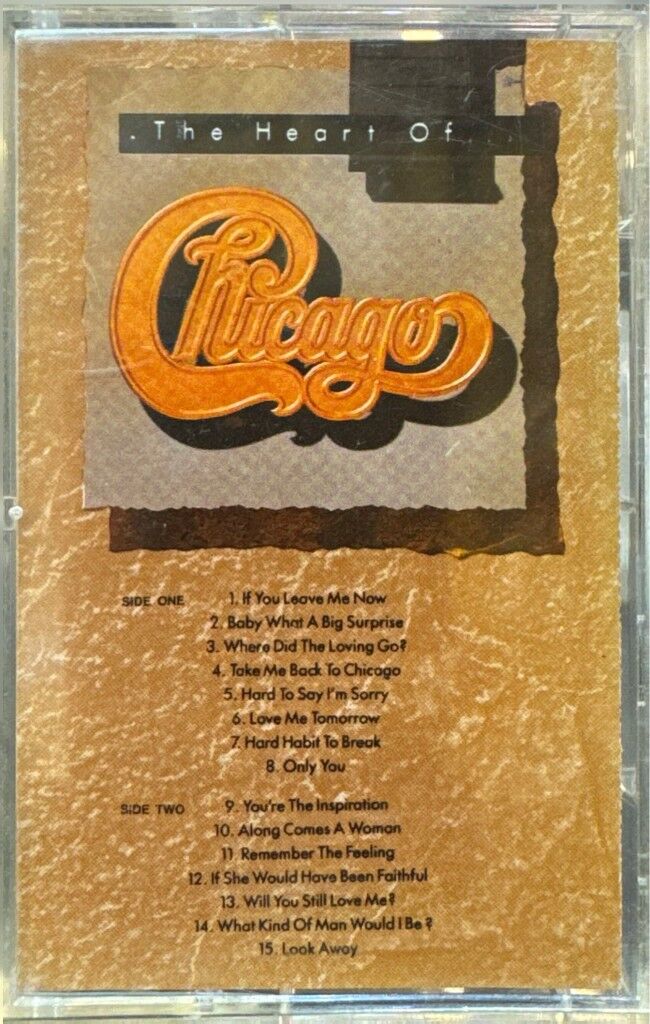 DİKKAT KASET !!! Chicago – The Heart Of Chicago Kaset