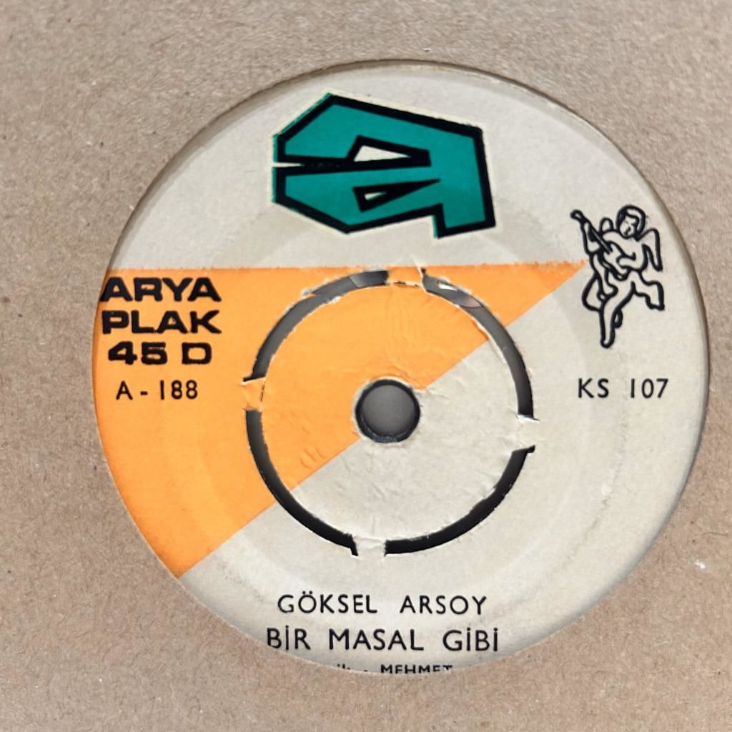 Göksel Arsoy ‎– Bir Masal Gibi - Tatlı Hayat 1967 BASKI 45LİK