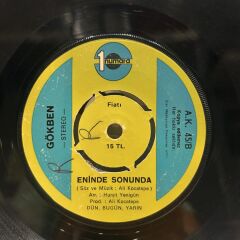 Gökben ‎– Gururum / Eninde Sonunda 1975 BASKI 45LİK