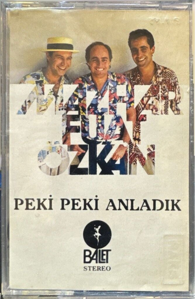DİKKAT KASET !!! MFÖ – Peki Peki Anladık Kaset