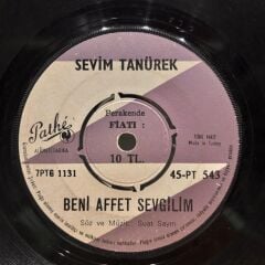 Sevim Tanürek – Beni Affet Sevgilim / Zalimsin 45LİK