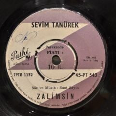 Sevim Tanürek – Beni Affet Sevgilim / Zalimsin 45LİK