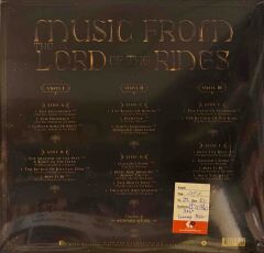The City Of Prague Philharmonic Orchestra & Crouch End Festival Chorus – Music From The Lord Of The Rings Trilogy (Kahverengi Plak)