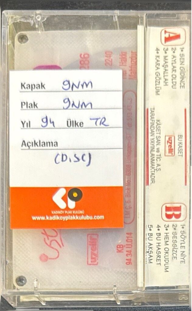 İstasyon ‎– Sessizce Kaset