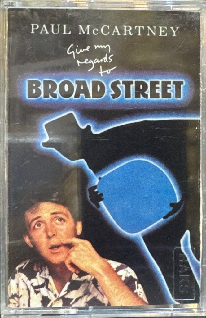 DİKKAT KASET !!! Paul McCartney – Give My Regards To Broad Street Kaset