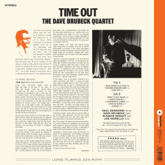 The Dave Brubeck Quartet – Time Out (Ltd. Ed. 180 gr. Crystal Clear Virgin Vinyl)