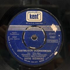 Harika Değirmenci – Dostmusun Düşmanmısın / Ah Ne Güzelsin Dünya 1976 BASKI 45LİK
