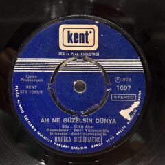 Harika Değirmenci – Dostmusun Düşmanmısın / Ah Ne Güzelsin Dünya 1976 BASKI 45LİK