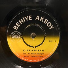 Behiye Aksoy ‎– Sevmekten Kim Usanır / Kıskanırım 45LİK