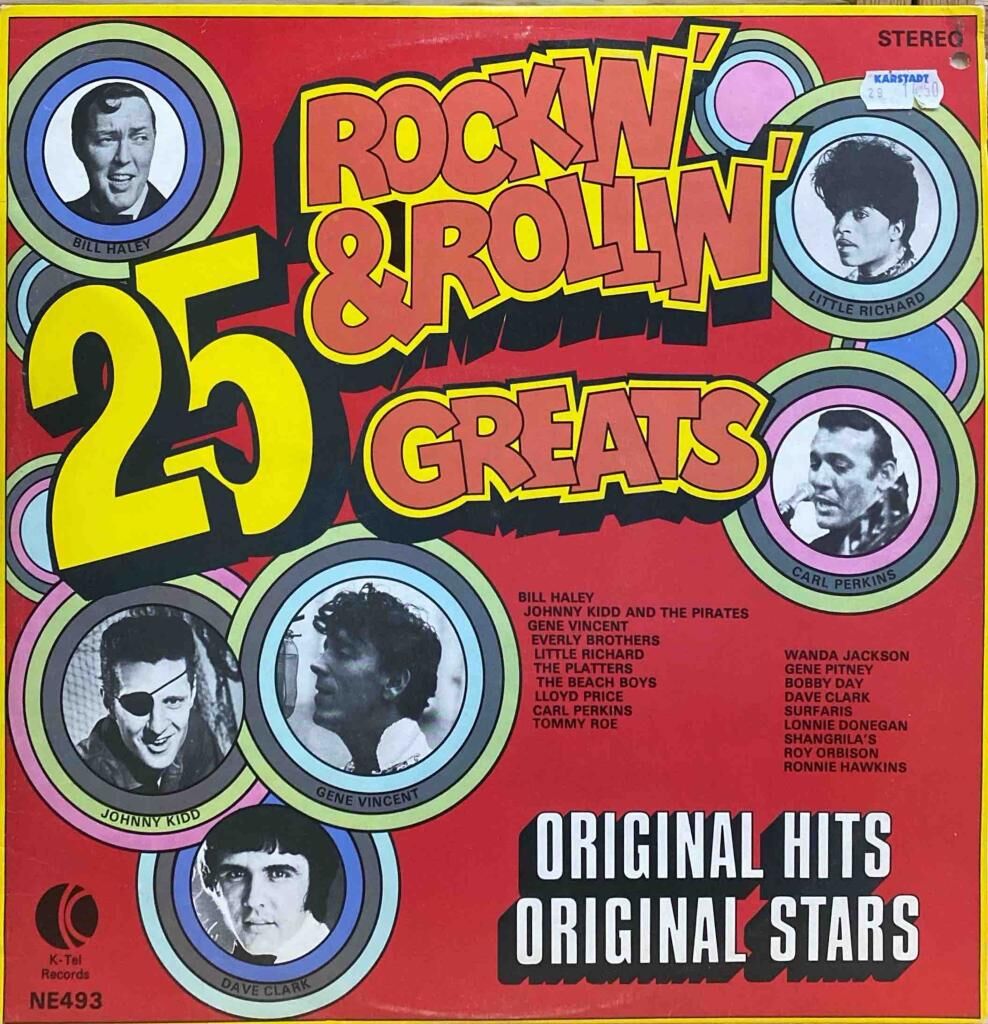 Various – 25 Rockin' & Rollin' Greats