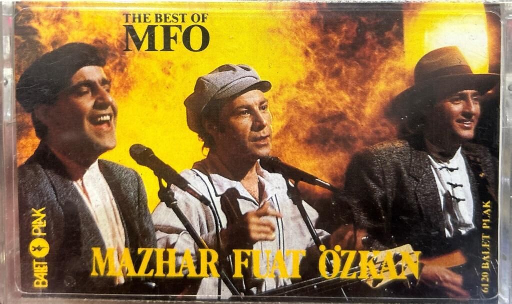 KASET Mazhar Fuat Özkan – The Best Of MFO 1993 BASKI KASET