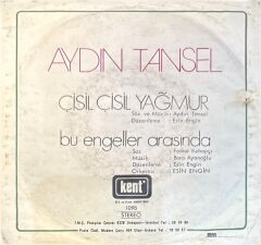 Aydın Tansel – Çisil Çisil Yağmur 45'lik
