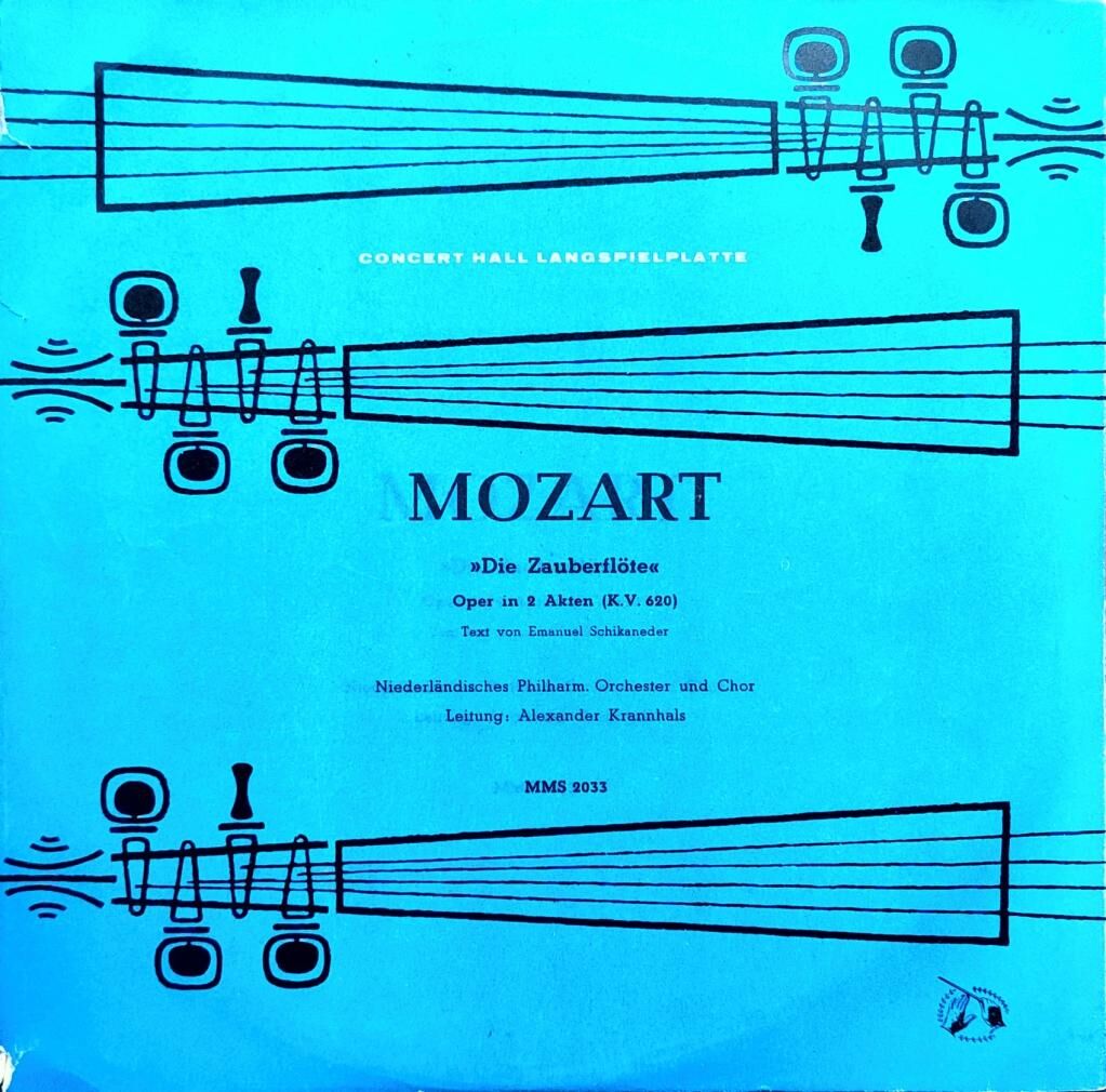 Die Zauberflöte - Mozart /Concert Hall Langspielplatte Niederlandisches Philarm. Orchester- Alexander Krannhals LP