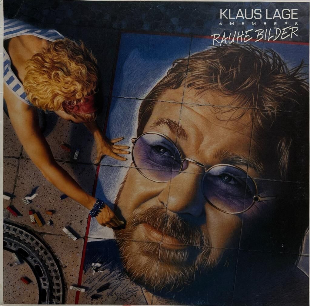 Klaus Lage & Members – Rauhe Bilder FOLK ROCK 1989 BASKI LP