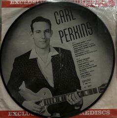 Carl Perkins – Carl Perkins 1983 BASKI PIC DISC LP