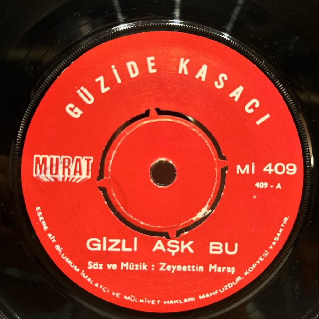 Güzide Kasacı – Gizli Aşk Bu / Küçücük Bir Noktasın 45LİK