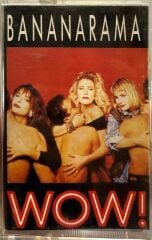 KASET Bananarama – Wow! 1987 BASKI KASET