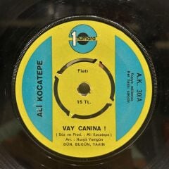 Ali Kocatepe ‎– Vay Canına / Dinle Dostum Beni Dinle 1974 BASKI 45LİK
