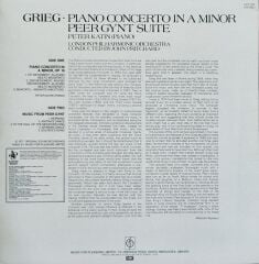 Grieg - Peter Katin, London Philharmonic Orchestra, John Pritchard – Piano Concerto In A Minor • Peer Gynt Suite LP