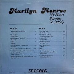 Marilyn Monroe – My Heart Belongs To Daddy 1989 BASKI LP