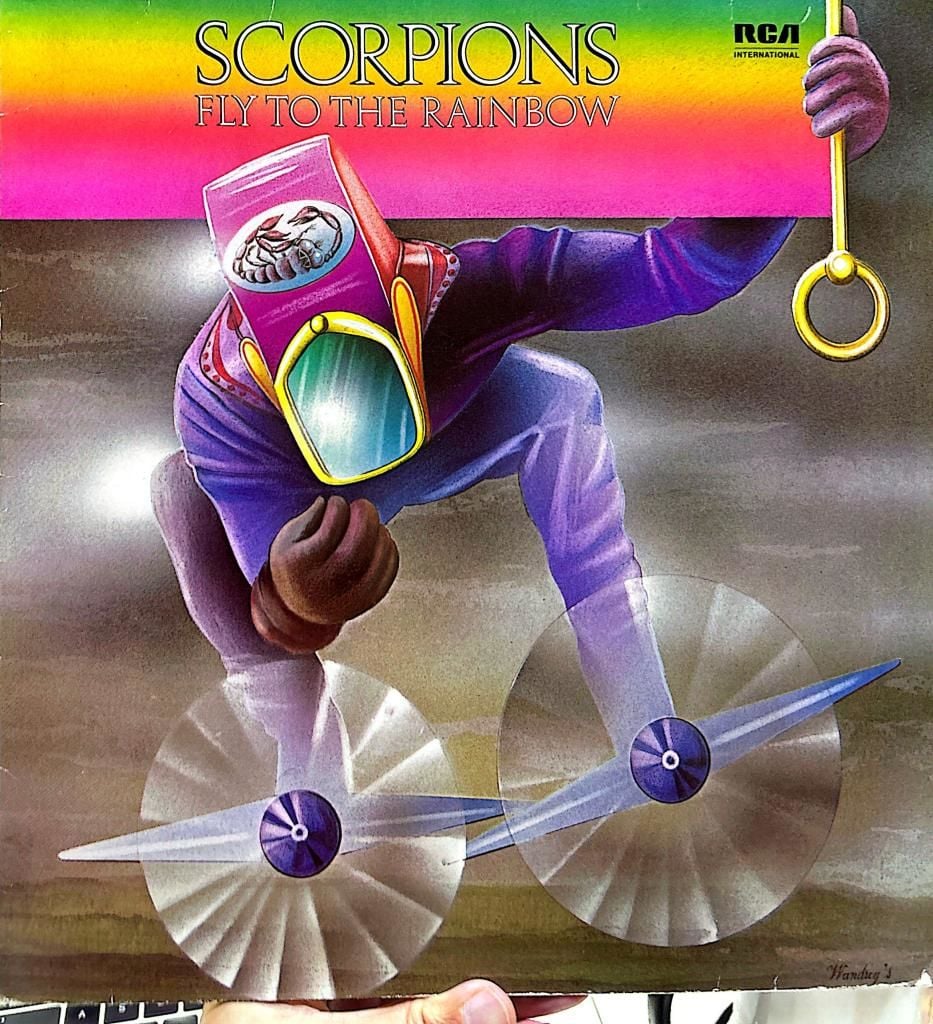 Scorpions – Fly To The Rainbow 1983 BASKI LP