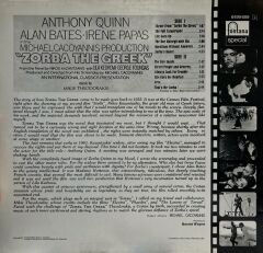 Mikis Theodorakis – Zorba The Greek SOUNDTRACK 1970LER BASKI LP
