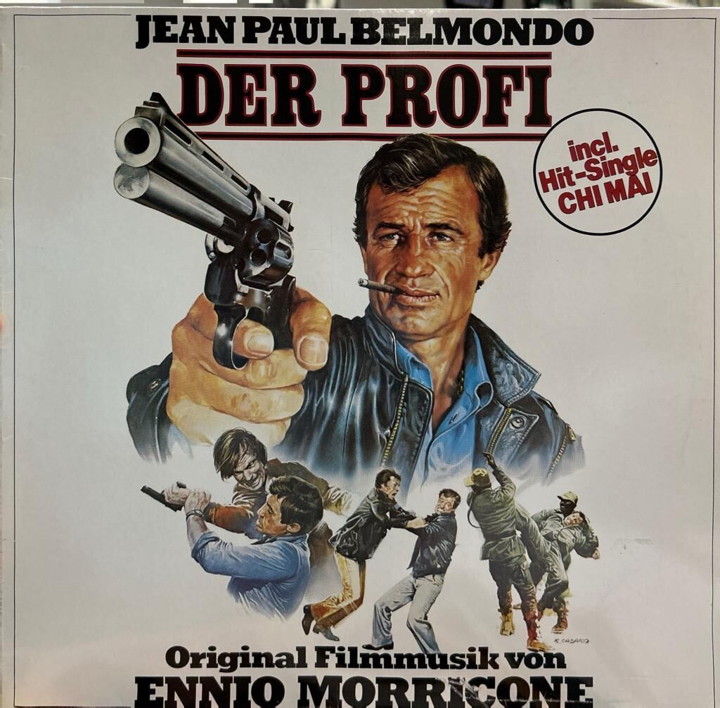Ennio Morricone - The Proffessional Chi Mai Soundtrack 1982 baskı LP