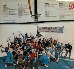 John Travolta Olivia Newton John Grease Soundtrack 1978 baskı LP