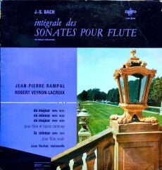 J. S. Bach, Jean-Pierre Rampal, Robert Veyron-Lacroix, Jean Huchot – Intégrale Des Sonates Pour Flute En Deux Volumes, Vol. 2 LP