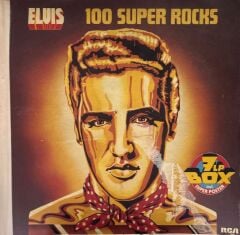 Elvis Presley ‎– 100 Super Rocks 1977 BASKI 7xLP BOX SET