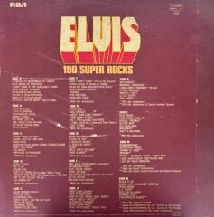 Elvis Presley ‎– 100 Super Rocks 1977 BASKI 7xLP BOX SET