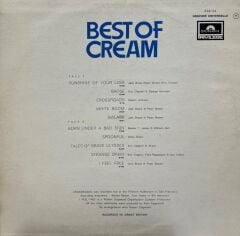 Cream ‎– Best Of Cream 1969 BASKI LP